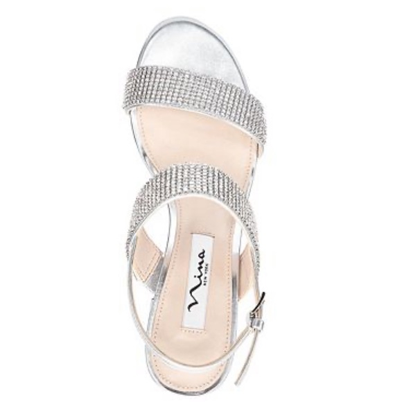 nina naomi block heel sandals